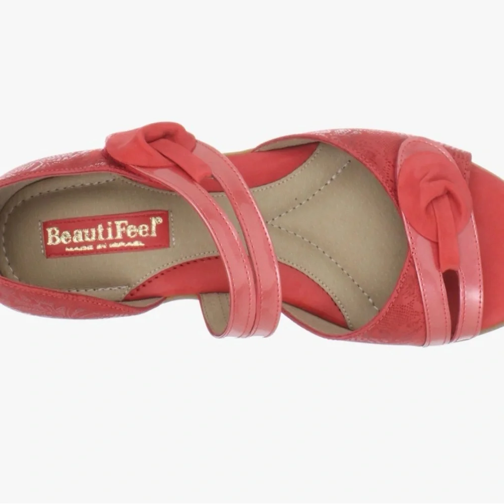 Beautifeel Coral Sparkle Nubuck Women's Shoes size 39